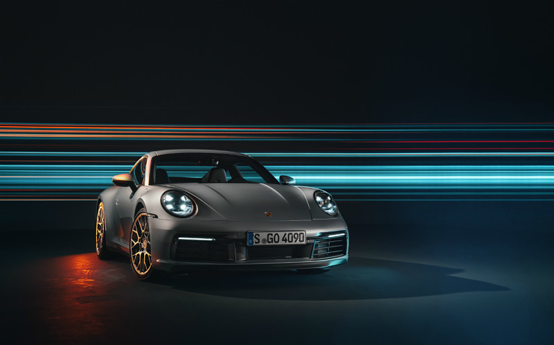 Porsche 911 Carrera có vẻ ngoài khỏe khoắn, đậm chất thể thao